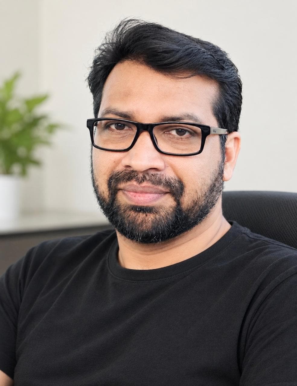 The Accountants Real Photo in Black Shirt